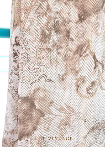 宮廷窗紗外煙幕瀰漫中長裙（22-28"）7