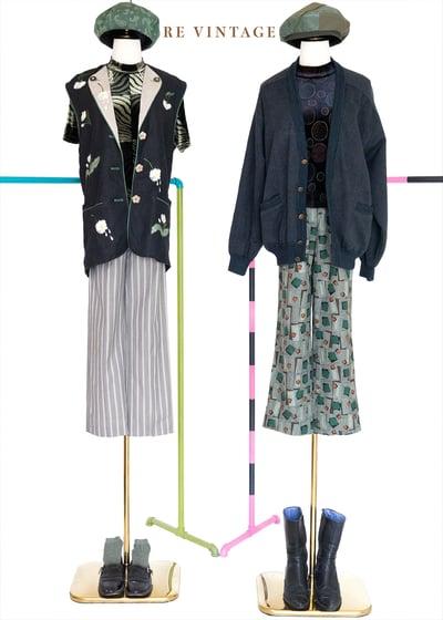 泡泡糖黑絨布短袖上衣2