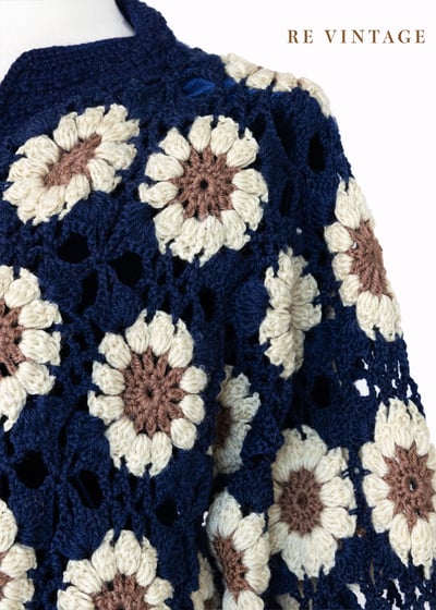 行走中的小花園織品長版外套/罩衫5