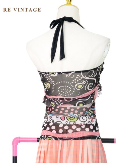 糖果異想樂園 - 叛逆圖騰繞頸背心9