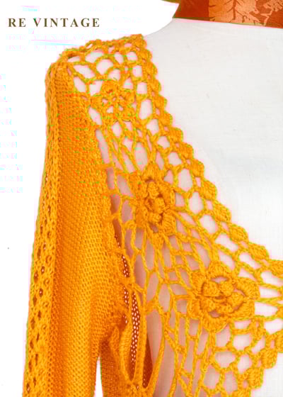 Sunset Boho 熱帶鉤針夢罩衫上衣5