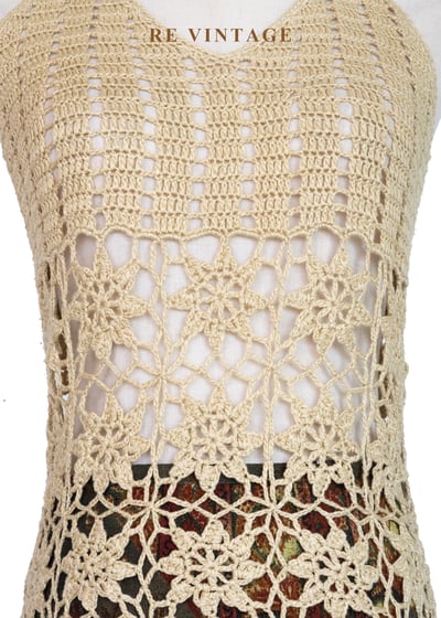 密沙花編織繞頸背心6