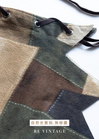 『歐洲寶物』大地系仙女薄款麂皮細肩帶背心12