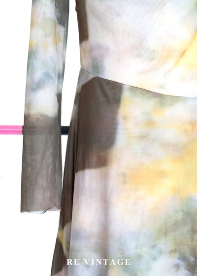 模糊邊界迷幻渲染扭結洋裝17