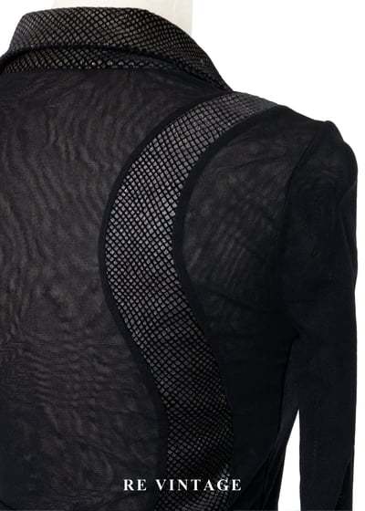 夜光弧線拼接電流黑系上衣12