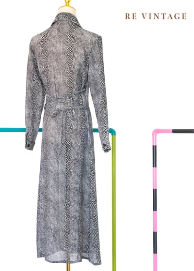 冷調蛇影之夜長版洋裝11