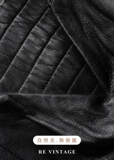 質感單品 - 中古紳士帥氣皮革長褲（27"）15