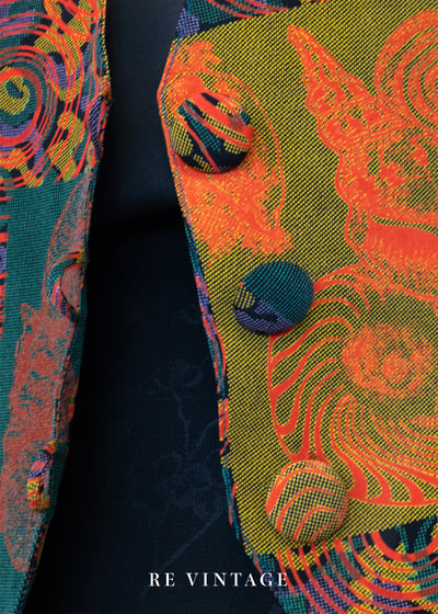 霓虹橘異象聲波迷宮背心5