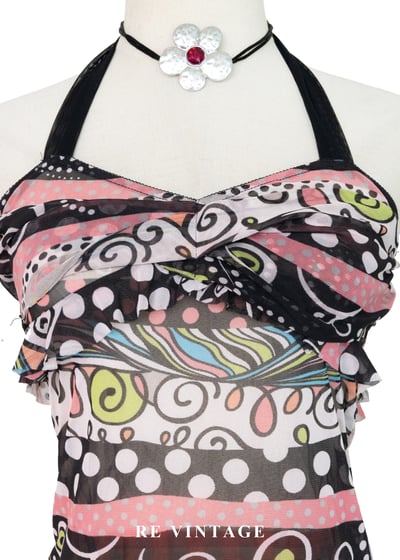 糖果異想樂園 - 叛逆圖騰繞頸背心3