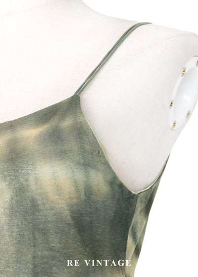 早晨日出森林紮染細肩帶洋裝7