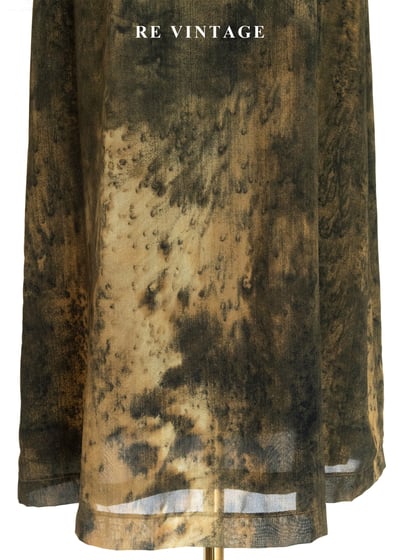 森林苔蘚渲染藝術洋裝8