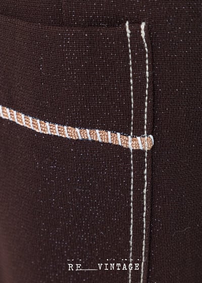 美腿吹風巧克力色開衩長裙（26"）6