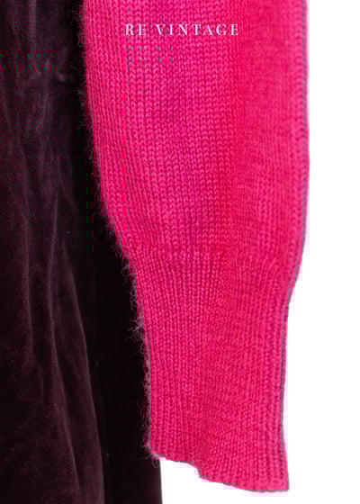 日本製 - 桃粉色の錢幣針織毛線上衣9