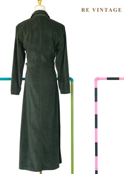 質感單品 - 深橄欖綠冒險王國小童軍長洋裝12