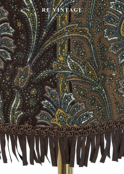 歐洲壁紙Ｘ東方植物紋流蘇美裙（26"）10