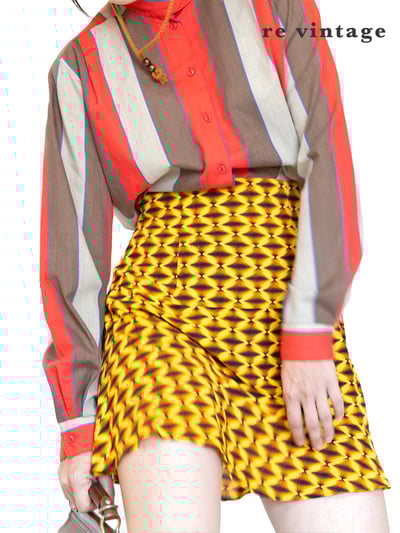 超靚涼閃電黃迷你短裙2