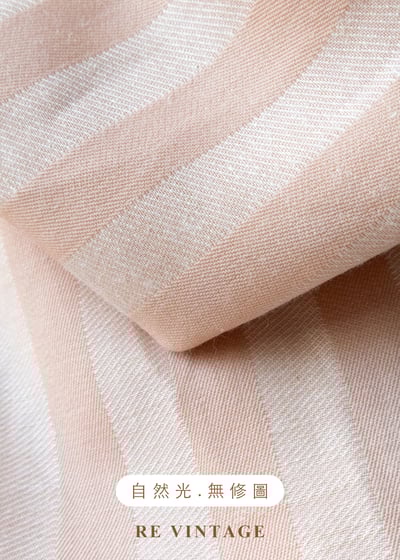 桃子粉溫柔邊界線條高腰長裙（25"）12