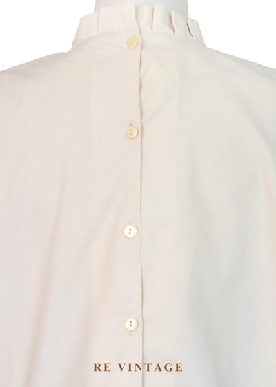 奶油褶影古典少女上衣7