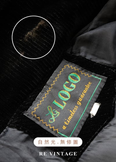 質感單品 - 直紋燈芯絨低調光澤夾克外套19