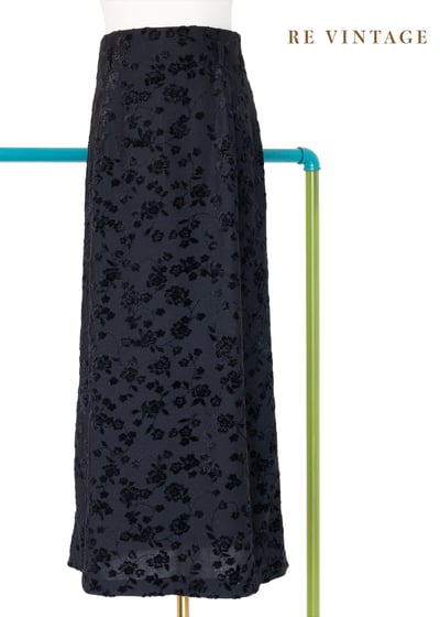 Black rose 黑玫瑰長裙（26"）1