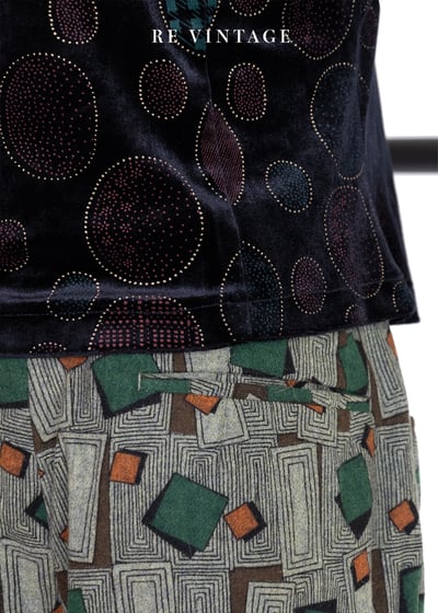 泡泡糖黑絨布短袖上衣7