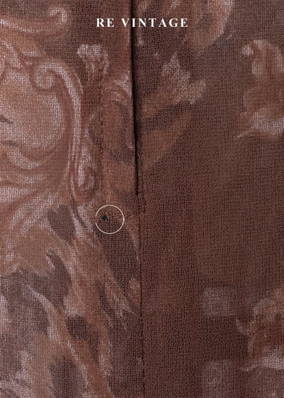 虎虎生風巧克力色長洋裝19