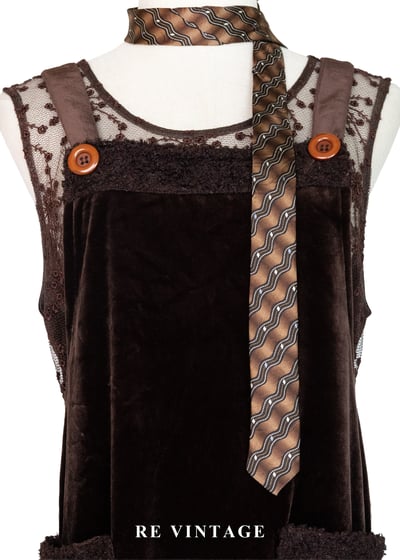 香港製 - 泰迪熊熊深棕毛絨大口袋連身長洋裝8