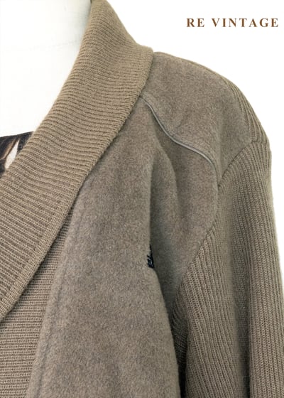 溫潤的鮮奶咖啡色毛呢外套6