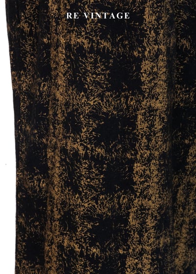 燃燒的琥珀華麗搖滾金絲格紋褲（26-28"）13