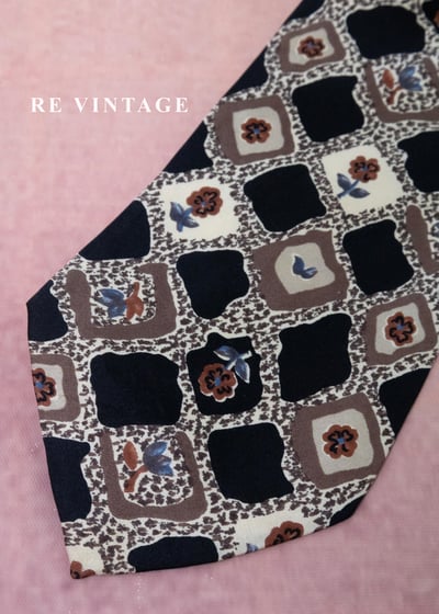 午夜花磚舊時光領帶8