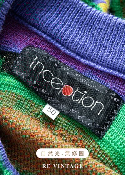 霓虹雜訊裡的幾何波浪針織毛衣14