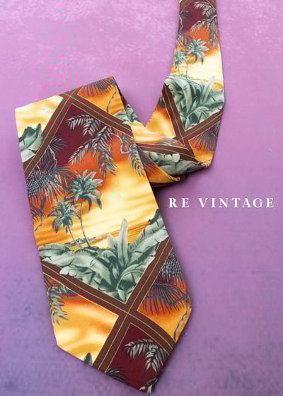 南洋落日的浪漫午後領帶6
