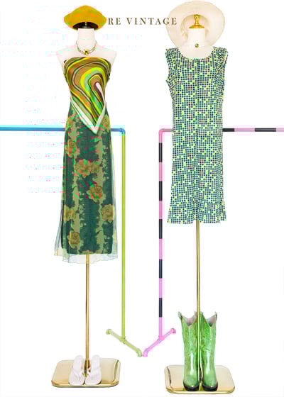 森林玫瑰靈氣少女網紗長裙（28-32"）2