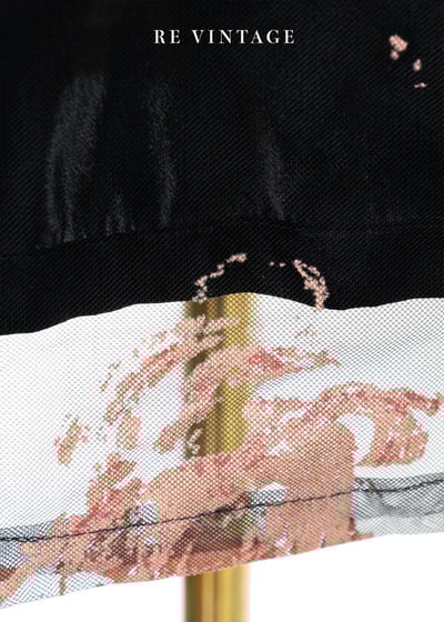 質感單品 - Pink Clouds 黑網紗美裙（28"）6