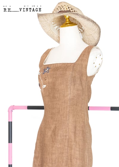 奧地利製- 超美的摩卡宗嬉皮洋裝14