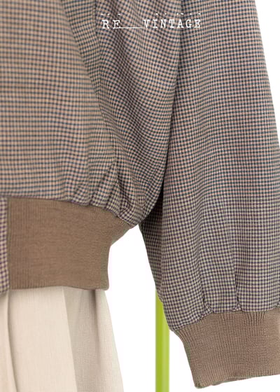 獨角獸摩卡小格紋夾克外套8