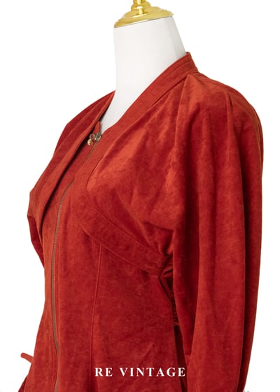 Red Velvet Arc 迷人腰線迷你洋裝8