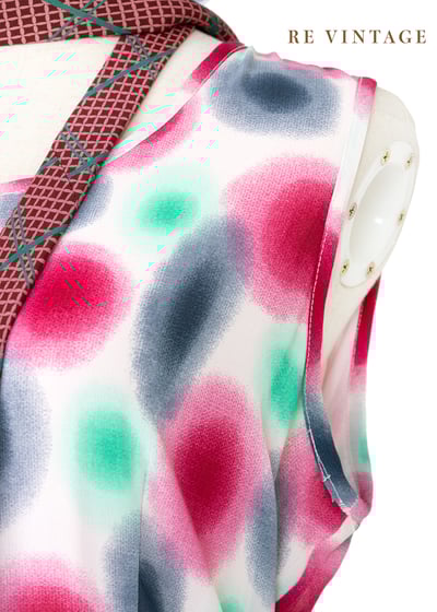 霓虹燈閃閃雪紡長洋裝6