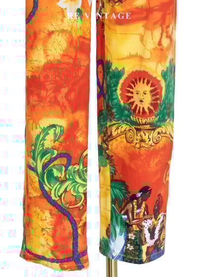 太陽神祭典熱帶風情長褲（29"）14