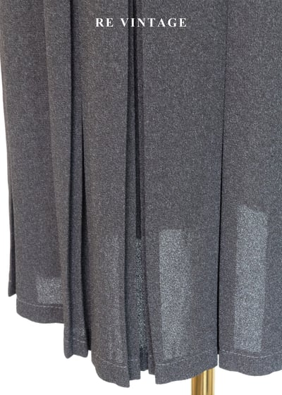 氣質單品 - 深灰色漂亮百褶中長裙（27-28"）4