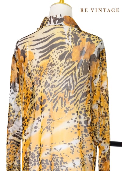 Walking Tiger 網紗長版三釦上衣13