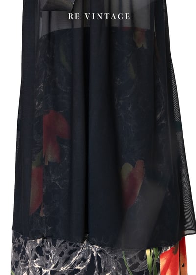 復古浪漫夜宴黑蕾絲細肩帶背心4