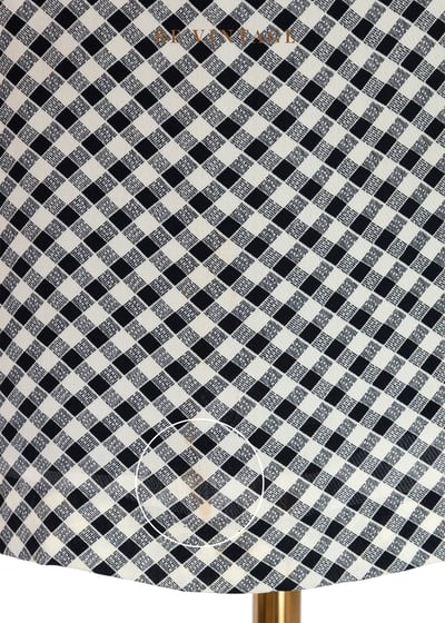 質感單品 - 黑白菱格紋長裙（28"）13