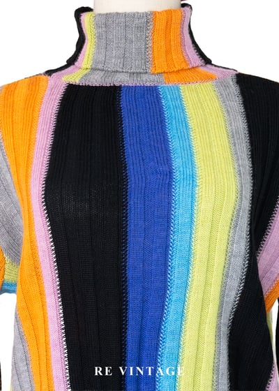 日本製 - 彩虹線條針織毛衣3
