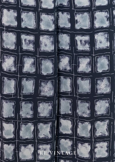 灰黑色格紋雪紡寬版長褲（24-27")7