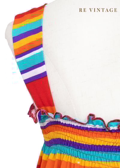 紅寶石甜蜜彩虹長版上衣/迷你洋裝11