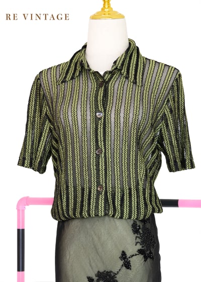 青竹絲SSS網狀透膚上衣1