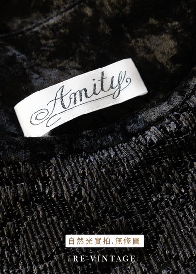 蕾絲與絨布拼接之美美小背心12