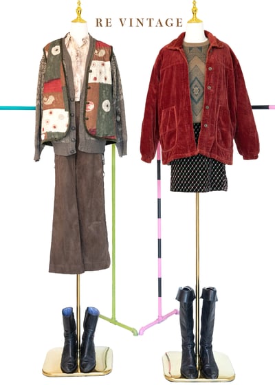 『歐洲寶物』拼接復古刷色個性背心2