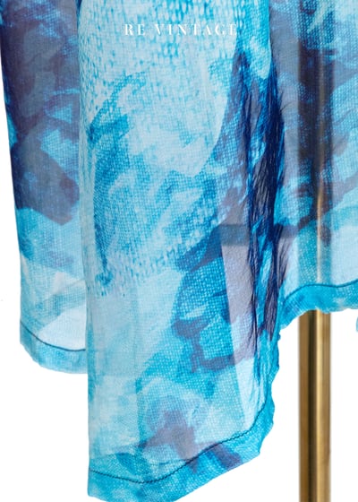 海霧與浪花的藍色旅程洋裝9